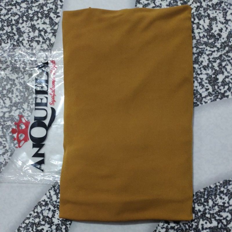 (GROSIR TERMURAH!!) Lijum List Jumbo Anqueela  Jilbab Instant Khimar Syar'i Jersi Super-Mustard