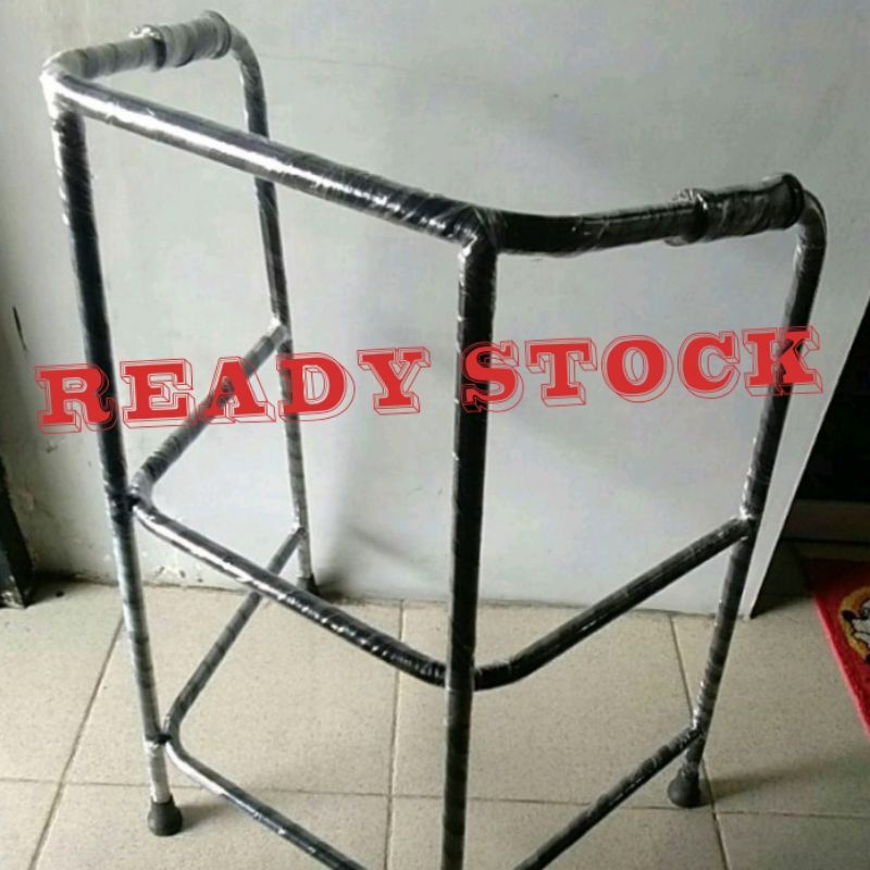 walker alat bantu jalan sol karet murni (Jaminan Mutu baik) / COD (100 kg up) /Walker Lansia/walker murah/