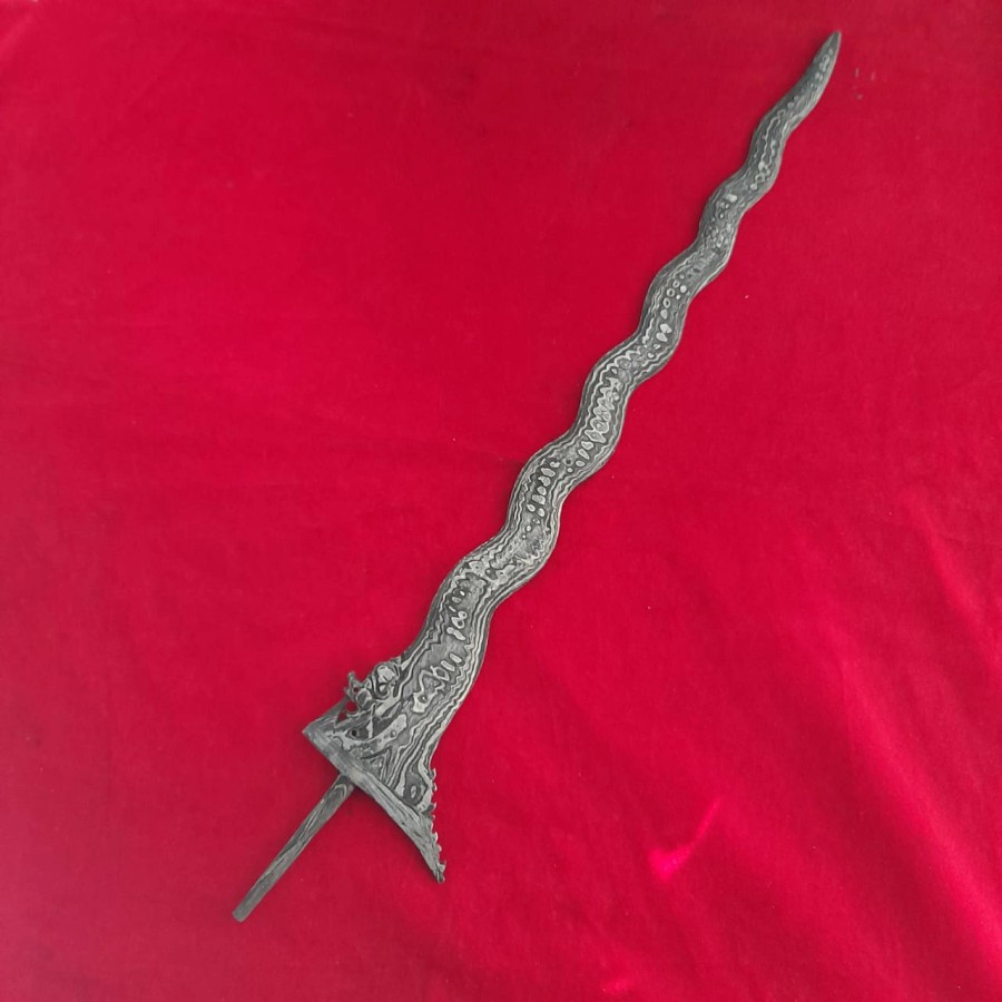 Jual Keris Naga Nogo Siluman Luk Pamor Uler Lulut Lelet Garap Alus Shopee Indonesia