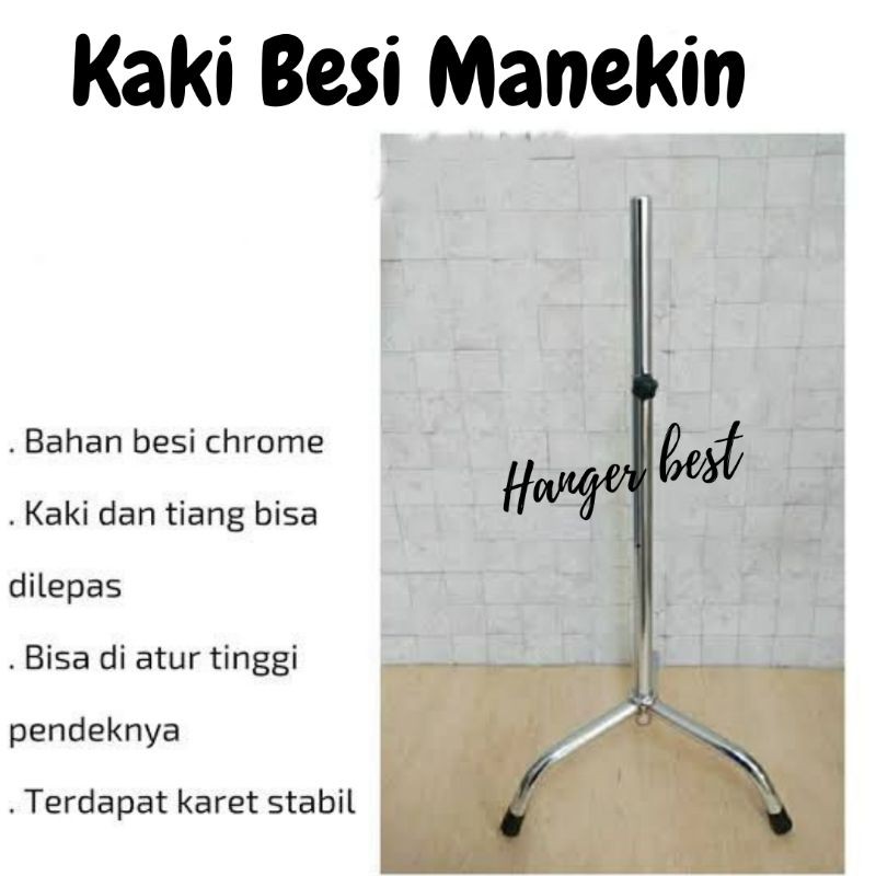 Kaki Besi Display Manekin / Kaki besi patung / kaki besi untuk manekin