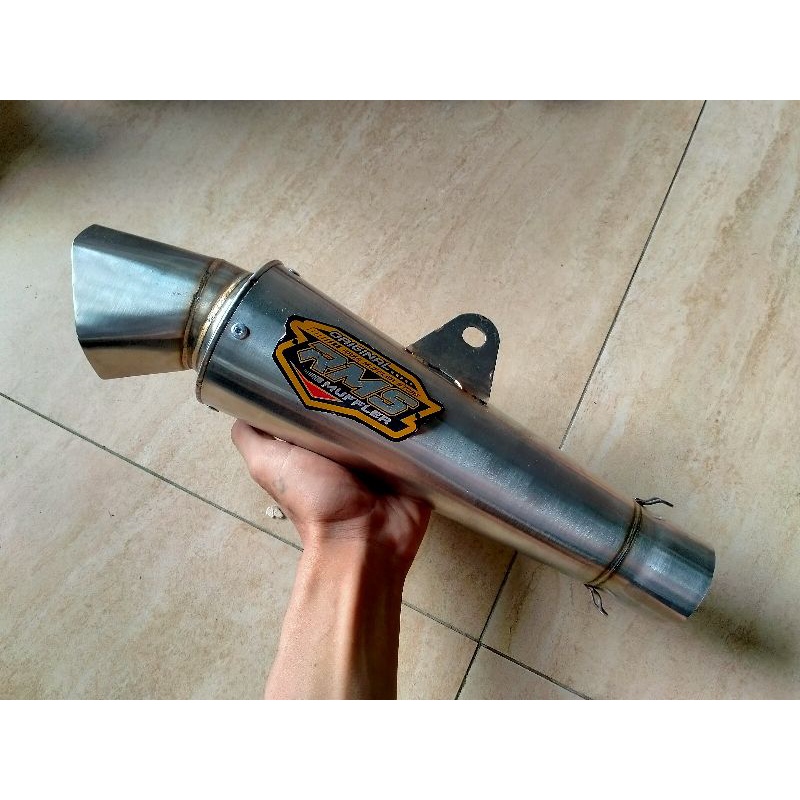 Knalpot Rms Jigsaw Slincer Segi 6 segi enam laser nama Bukan DPJ BSS DOS DSM Only