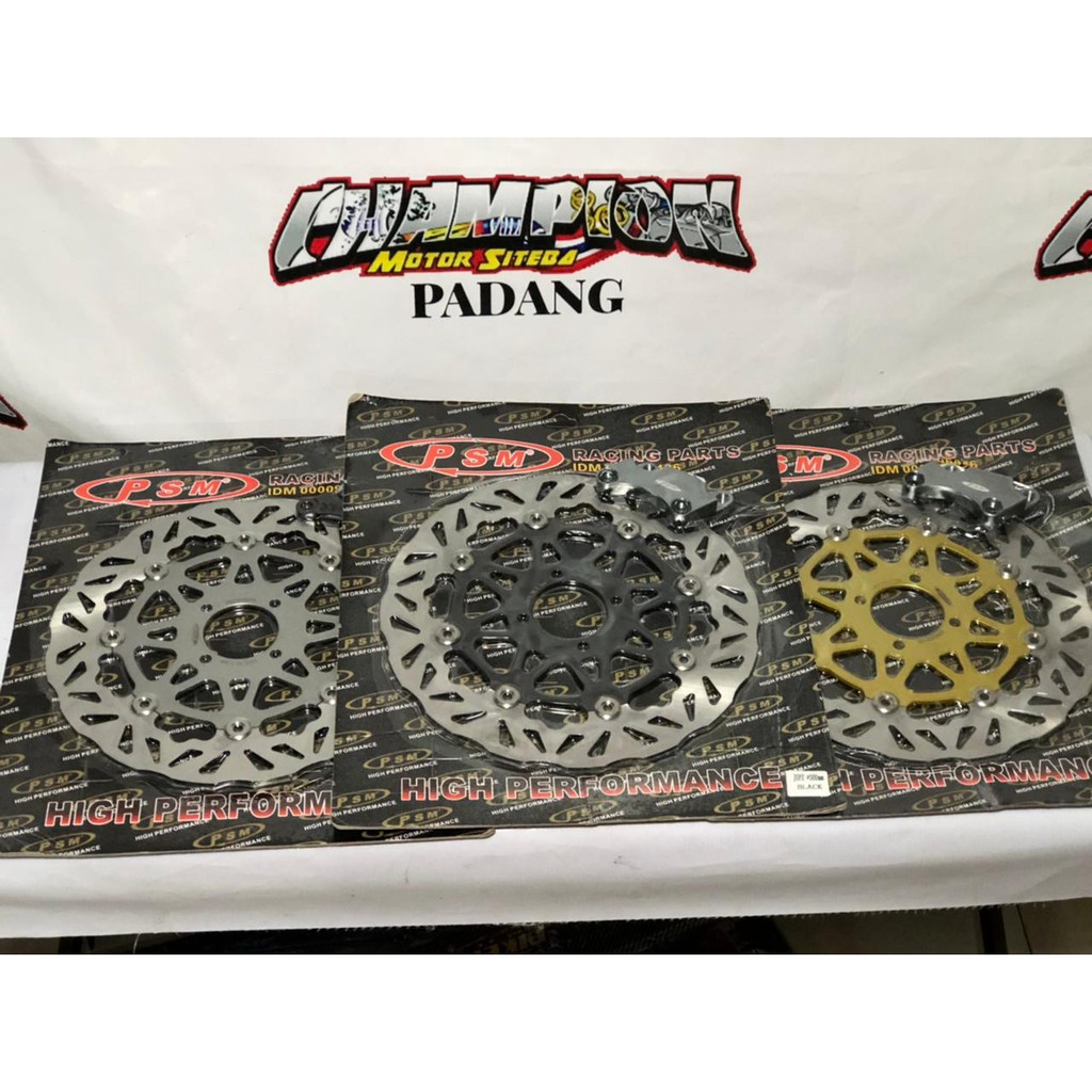 PIRING CAKRAM DISKBREAK JUP Z ,F1ZR PSM RACING FLOATING KEMBANG BESI 300MM