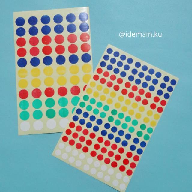 

Sticker Dot | Stiker Bulat / Lingkaran
