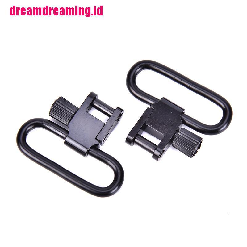 2pcs / lot Adapter Sling Swivel Quick Release Untuk Senapan