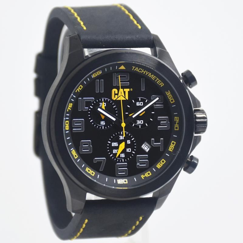 Jam Tangan Pria Caterpillar CAT PU-263 Leather Original Murah