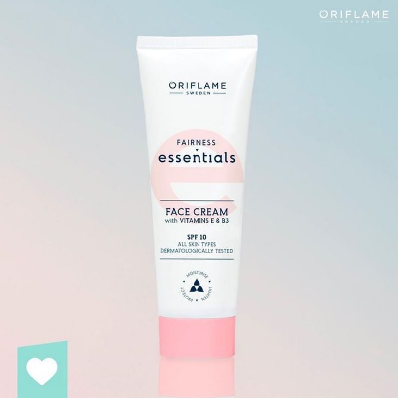 Glow Essentials Face Cream with Vitamins E & B3 SPF 10 -original bpom krim wajah