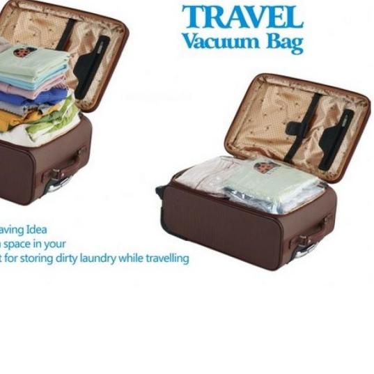 ♢ Wenbo Vacuum Plastic / Kantong Pakaian Vakum / Plastik Vacum Bag 332 - Transparan ™