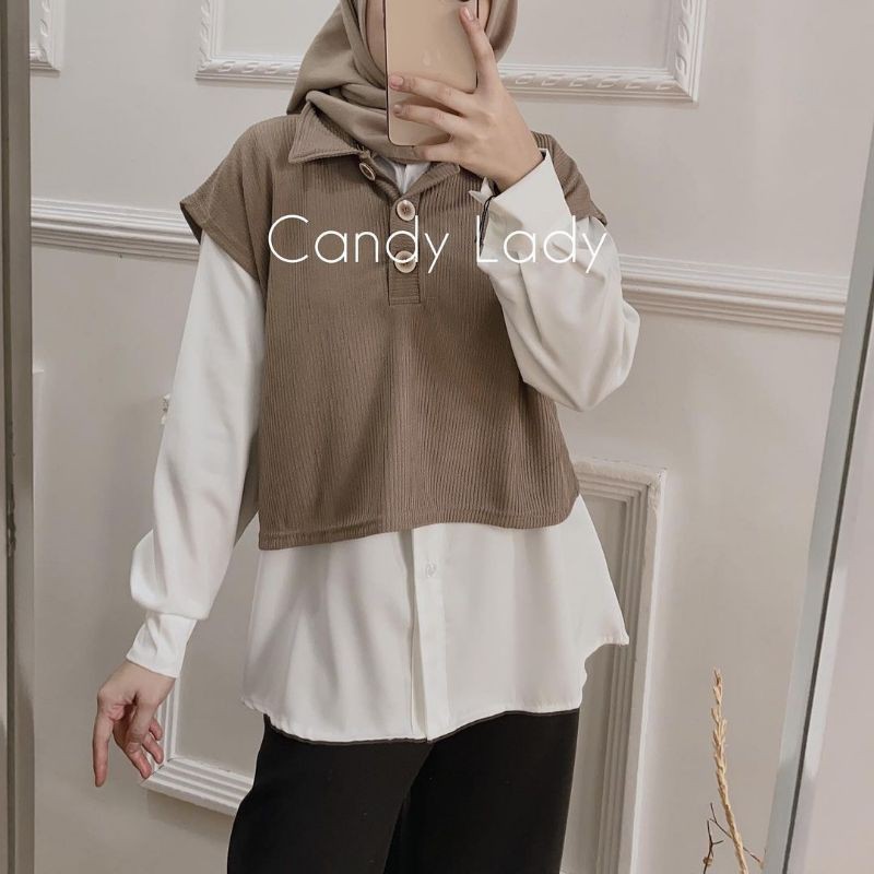 Jemy Set Blouse by Candy Lady Store