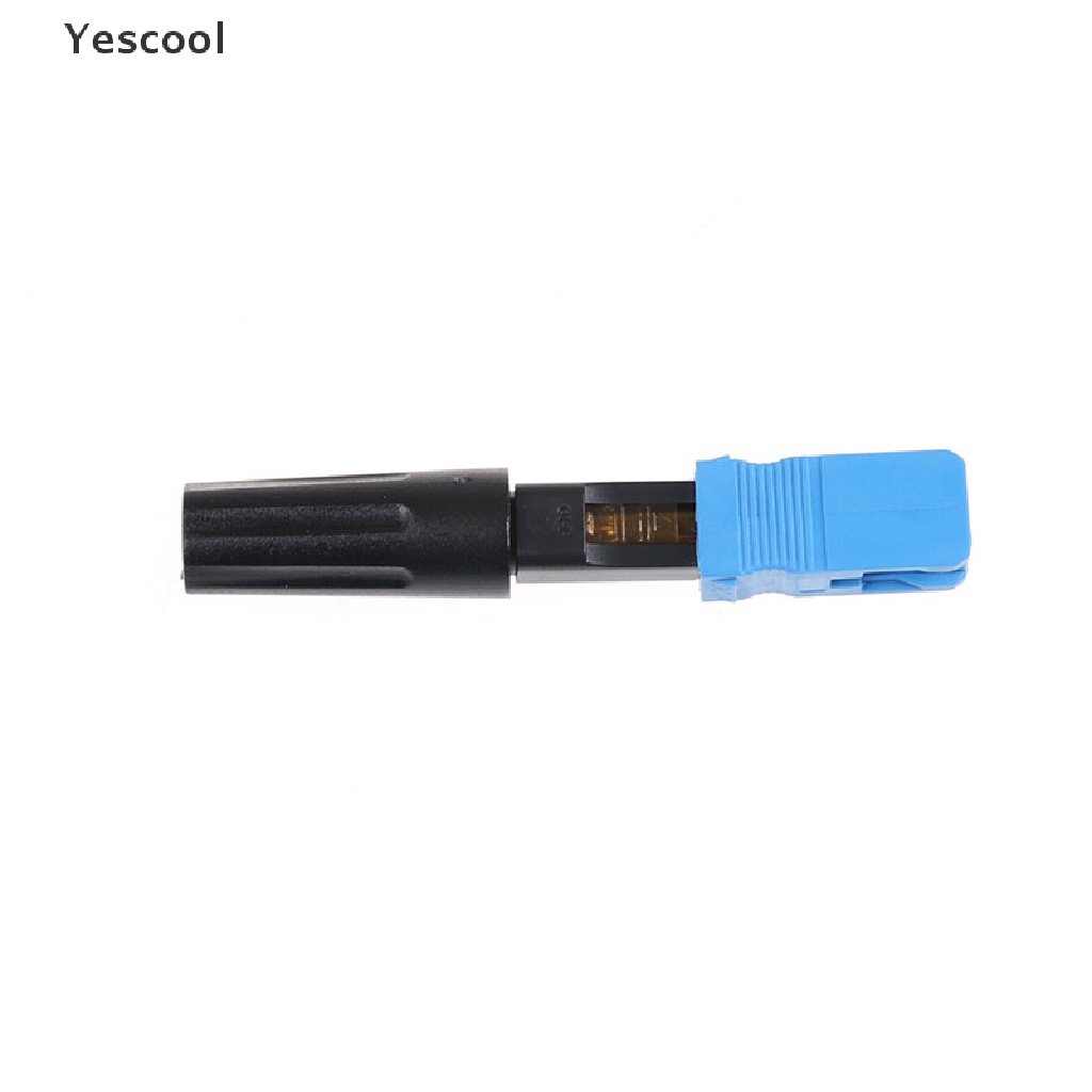 Yescool Konektor Kabel Fiber Optik SC / UPC FTTH