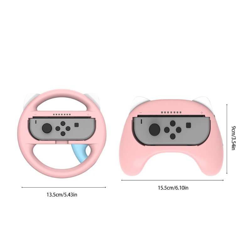 Setir Handle Game btsg Untuk NS Handle Kecil Grip Game Console Steering Wheel