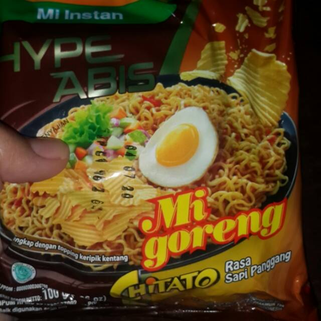 Indomie goreng chitato