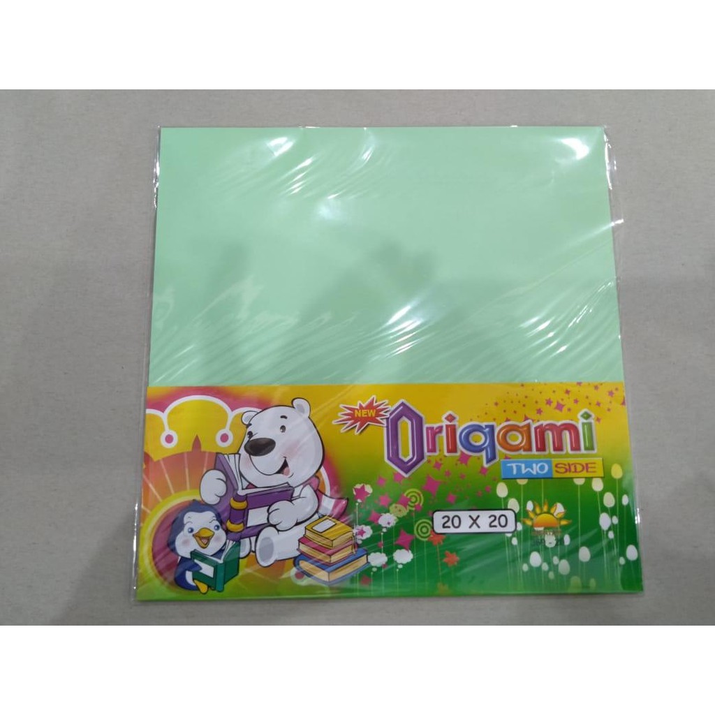 

Kertas Lipat Mentari Origami Two Side 20x20