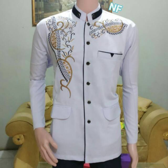 Top seller jaskoko list Murah | jasko putih, jasko biru | jasko bordir