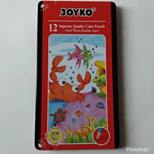 

Pensil Warna Joyko CP-12TC 12 Warna Kaleng