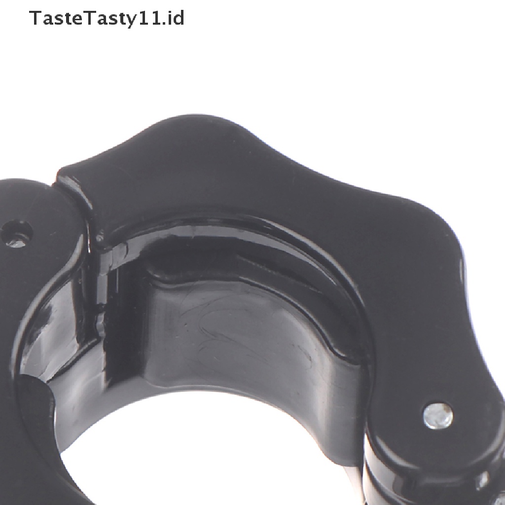 Tastetasty 2Pcs Klip Klem Collar Barbel Untuk Latihan Angkat Beban / Gym / Fitness