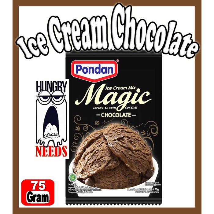 

pakai-siap-tepung-bumbu-tepung- pondan ice cream magic cokelat 75 gr tepung ice cream -tepung-bumbu-