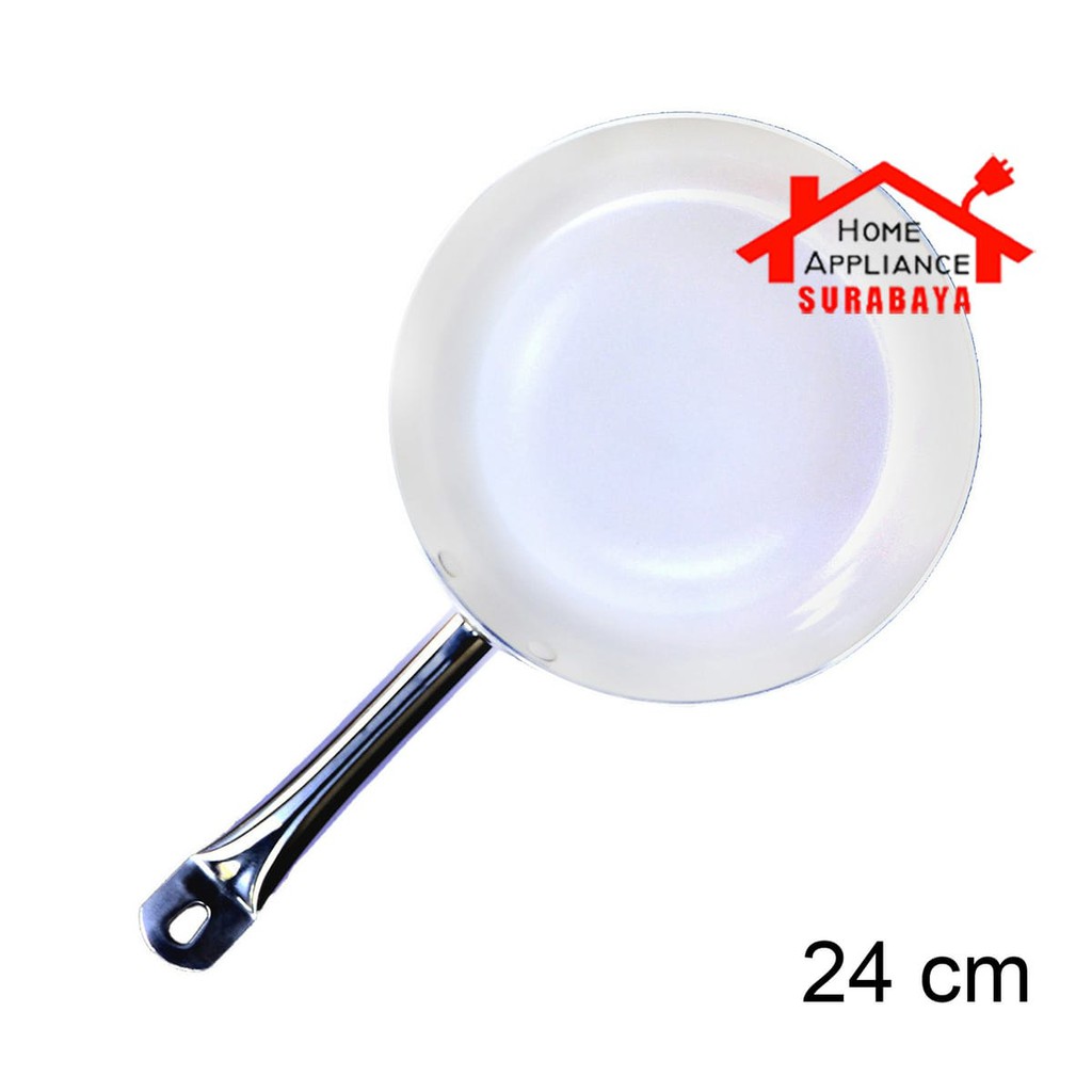 Asta Premium Panci Frypan Keramik Anti Lengket 24 CM CS KOCH - Panci Kompor Induksi 24 CM