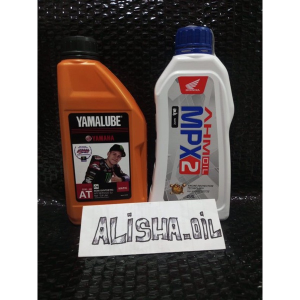 PROMO 2 OLI MPX2 AHM OIL 800ml &amp; YAMALUBE METIC OIL 800ml