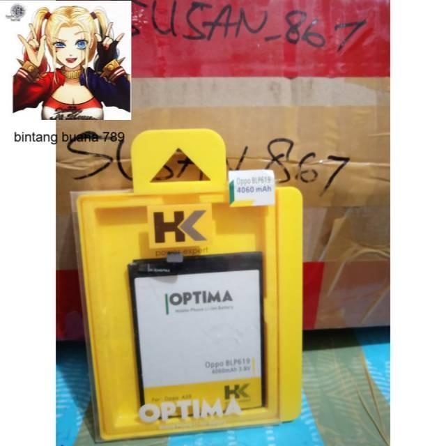 BATERAI OPPO BLP619 BLP 619 A39 A57 DOUBLE POWER HK OPTIMA ORIGINAL