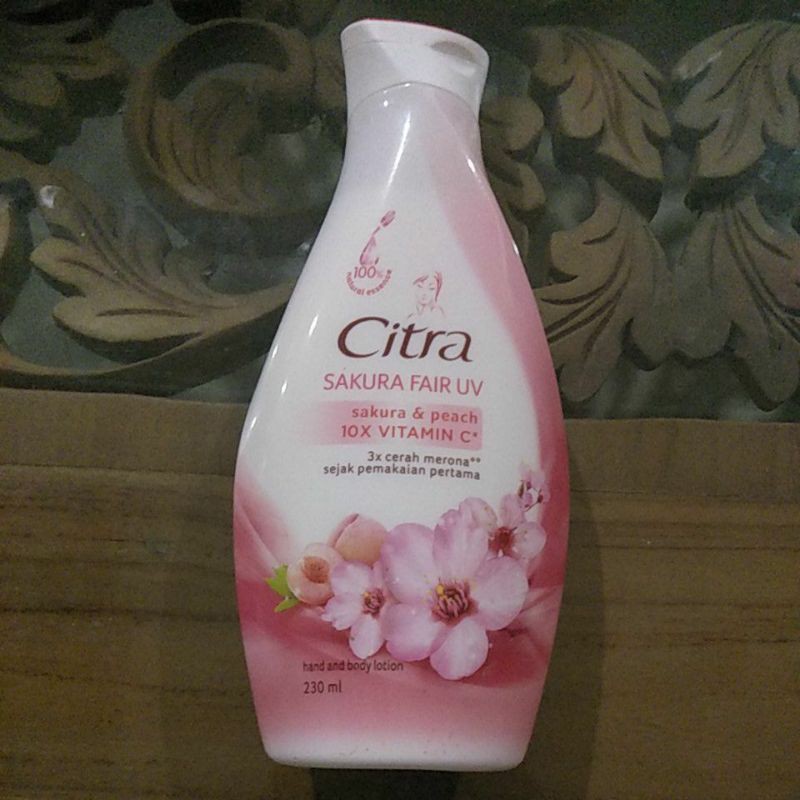 Jual Citra Sakura Fair Uv Ml Body Lotion Shopee Indonesia