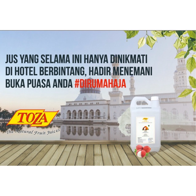 

Juice buah TOZA. Alami sehat Segar