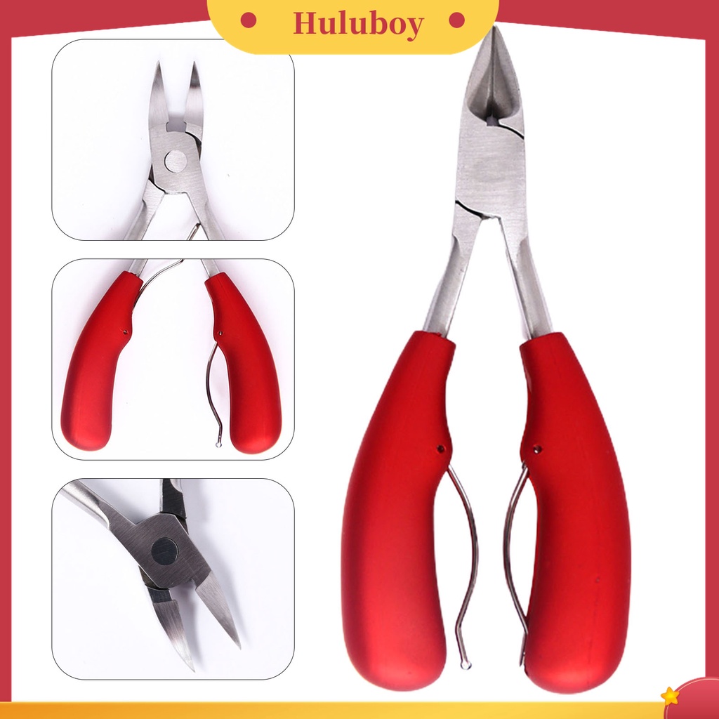 Huluboy Huluboy♡ Gunting Kuku Kaki Universal Bahan Stainless Steel Untuk Pedicure