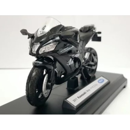 Jual Diecast Motor Welly Skala 18 Kawasaki Ninja ZX 10RR | Shopee 