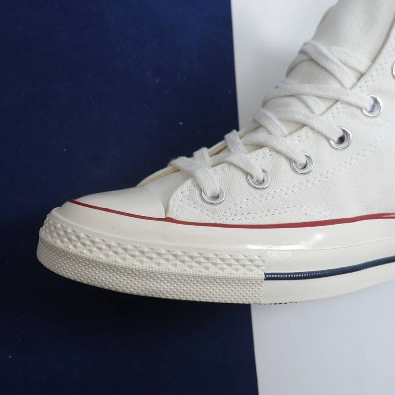 Sepatu Sneakers pria/wanita original 70.s Egret HIGH CREAM Premium-2