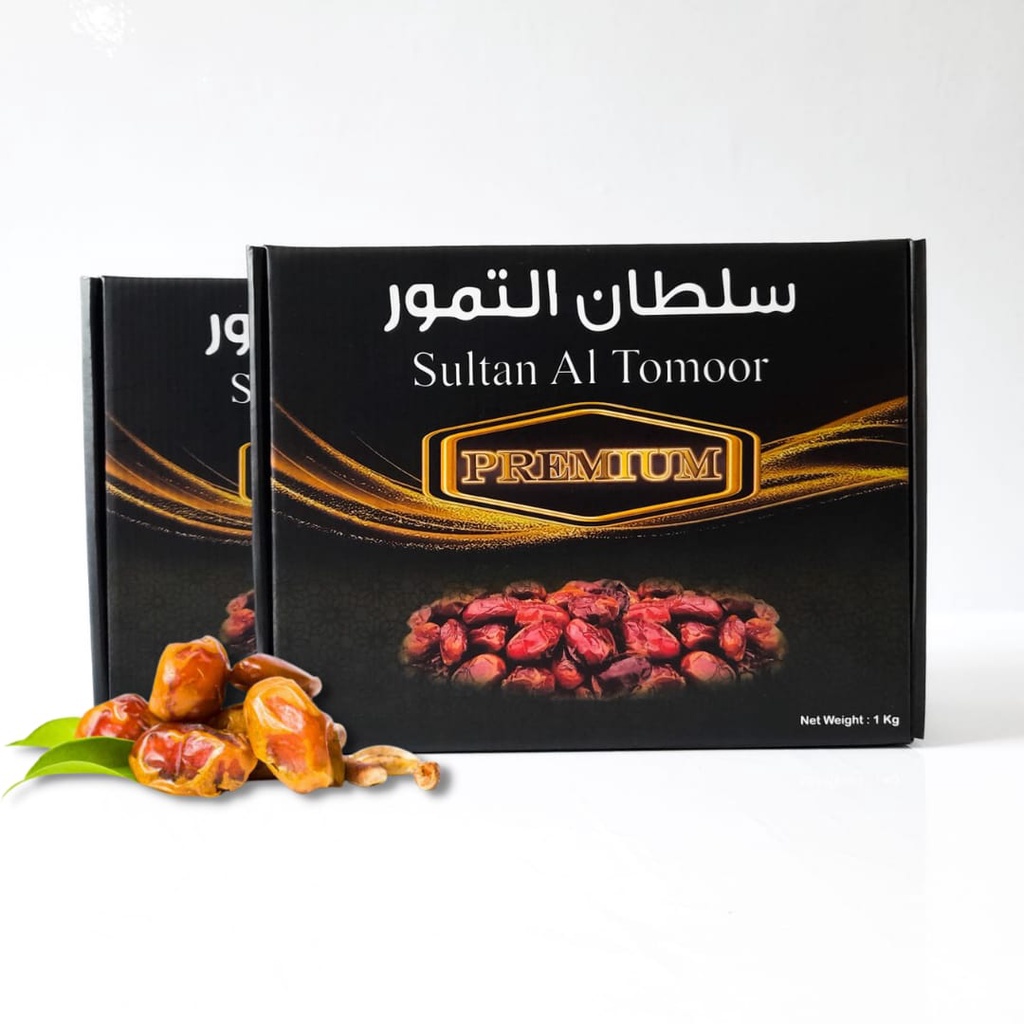 Kurma Khalas Sultan Al Tomoor 1kg Kholas Premium