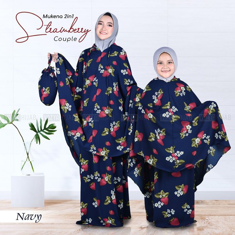 Mukena Strawberry 2in1 Couple