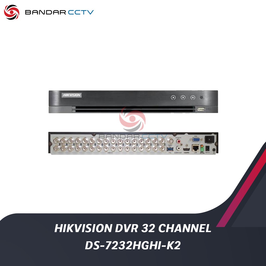 DVR HIKVISION 32 CHANNEL DS-7232HGHI-K2
