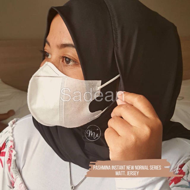 Hijab Jilbab PASMINA INSTAN ROYAL SOFT PED JERSEY Super Premium Ori