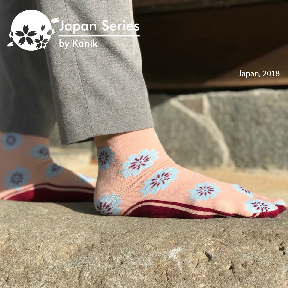 Kanik Japan Series Kyoto - Kaos Kaki Jempol Motif