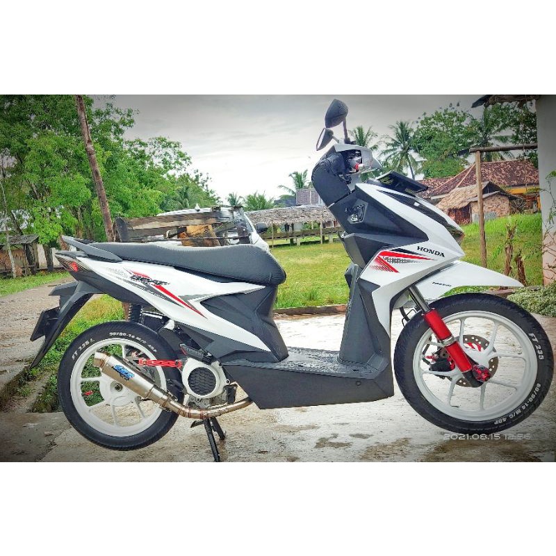 Knalpot Dos Beat Karbu Beat Eco Beat New Beat Dulux Beat Fi Scopy Dos Inled 50mm