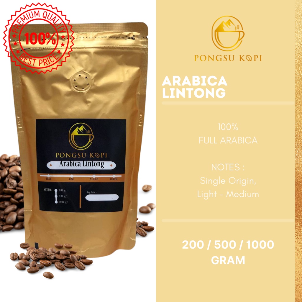 

KOPI ARABICA LINTONG PREMIUM