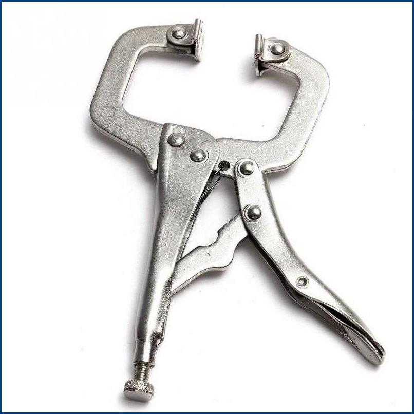 Face Clamp Tang Jepit Swivel Pad 7&quot;