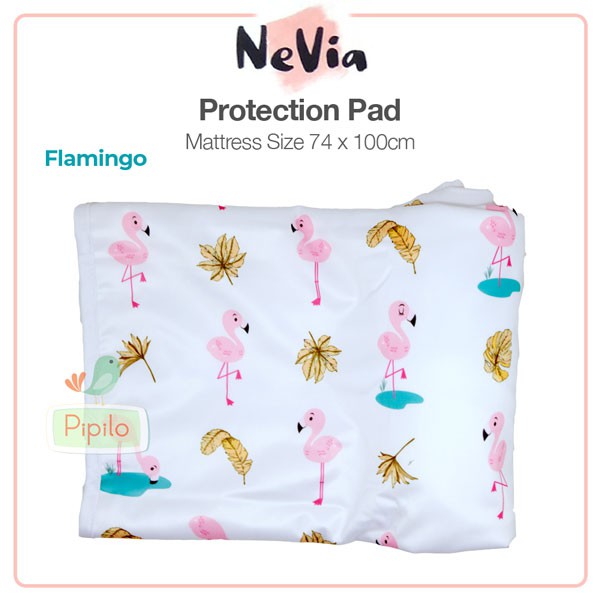 Nevia Protection Pad - Mattress Size (Flamingo) / Perlak