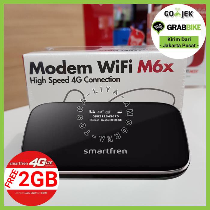 MIFI 4G MODEM WIFI 4G SMARTFREN 4G ANDROMAX M3S - FREE KUOTA 60GB - DUA GB KODE 1251