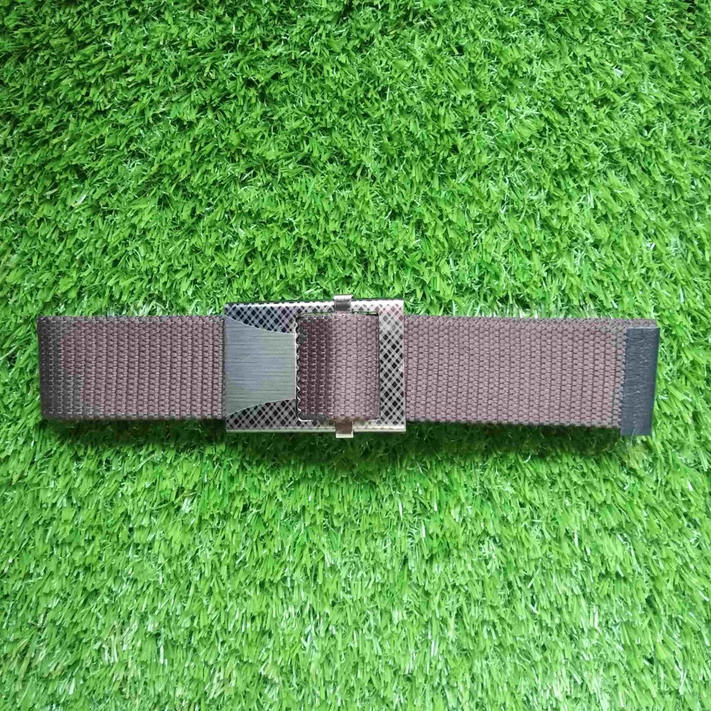 IKAT PINGGANG PRIA NYLON CANVAS | SABUK PRIA | GESPER NYLON Model Geser (S003)