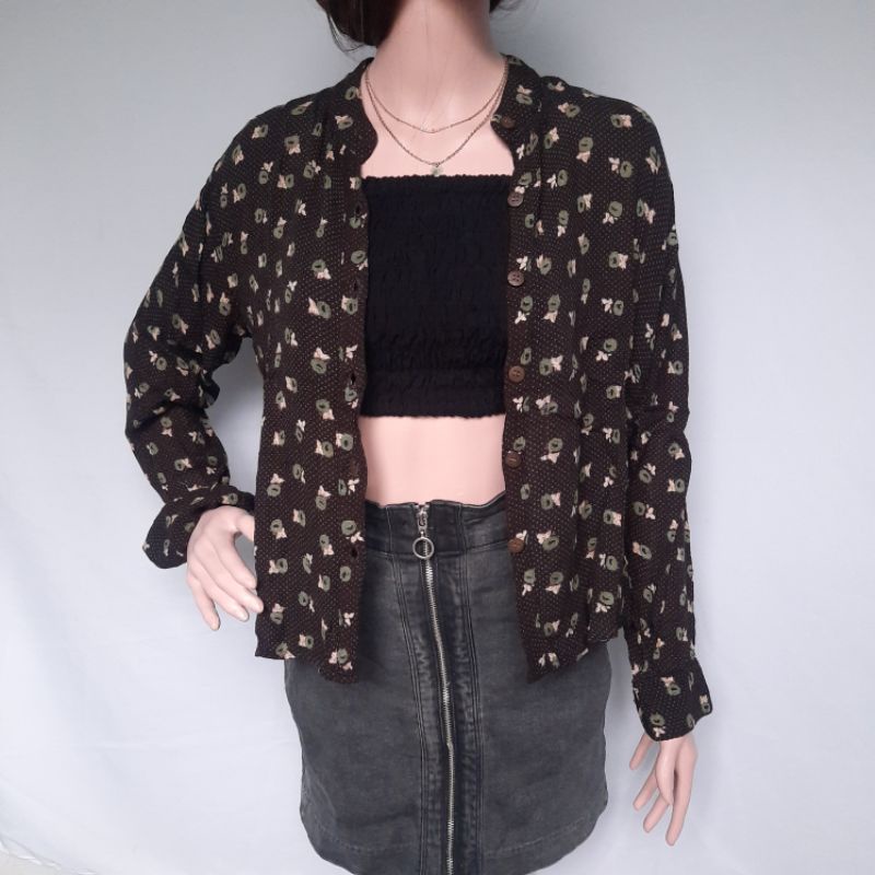 Korean Blouse Floral