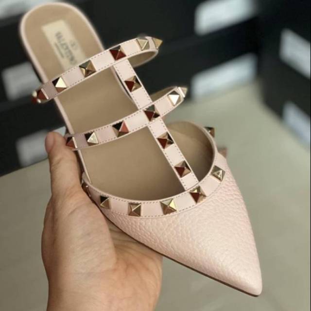 VALENTINO ROCKSTUD MULES