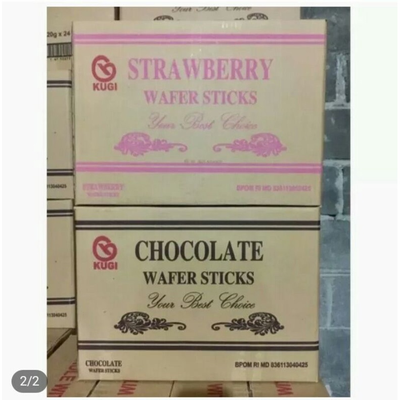 Jual Kugi Wafer Stick Pack Kerdus Pcs G Shopee Indonesia