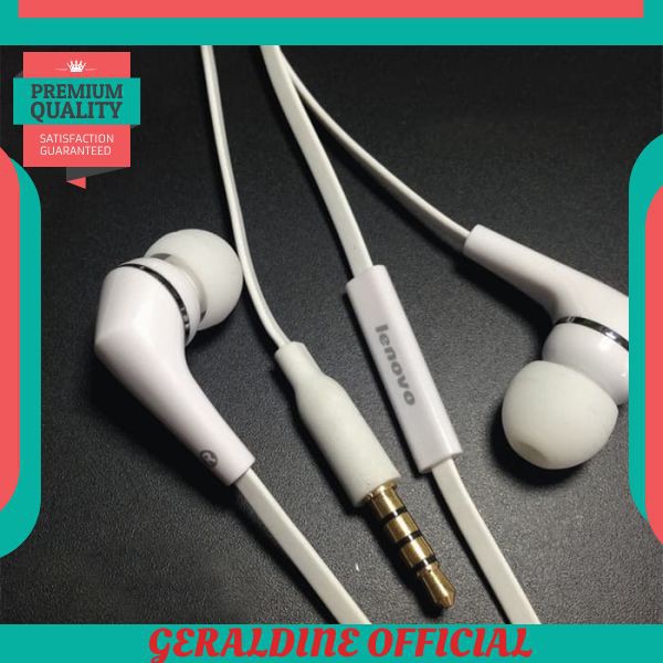 HOT DEAL Handsfree Lenovo ORIGINAL ORI LH102 Earphone Headset Earpods Hf LENOVO