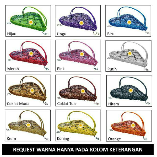 Keranjang Aqua Love - Keranjang Aqua Rotan Sintetis 14 Cup - Keranjang Air Mineral Rotan Cup 14