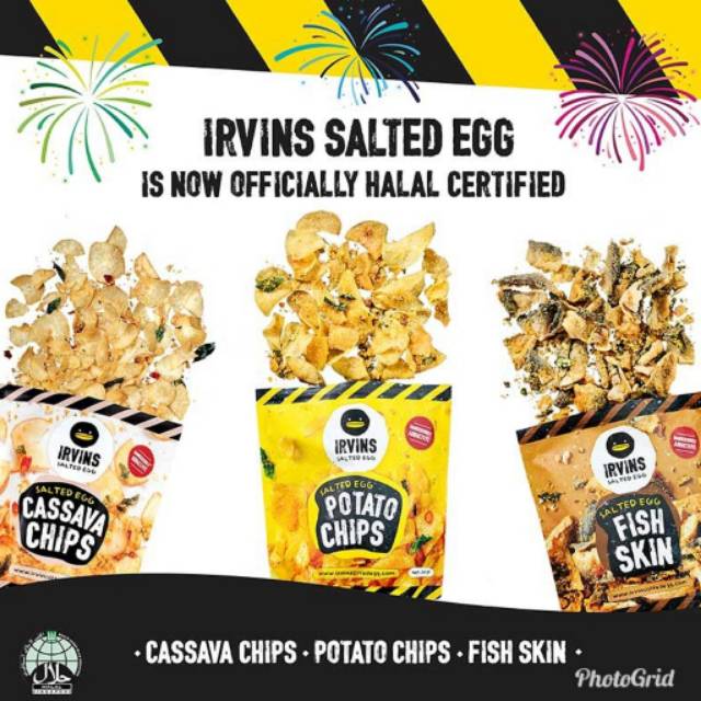 

Irvins Salted Egg size Small
