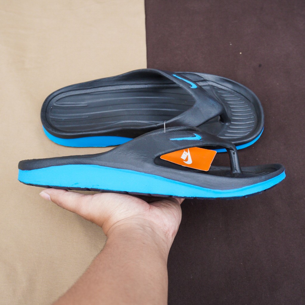 BISA COD !!! Sendal Pria Distro Jepit Nike Duramo Biru Terbaru Casual Surfing terbaru Terlaris