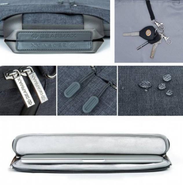 WIWU Tas Laptop Notebook 15.6 Nilon Tahan Air Tas Kantor Bag Case