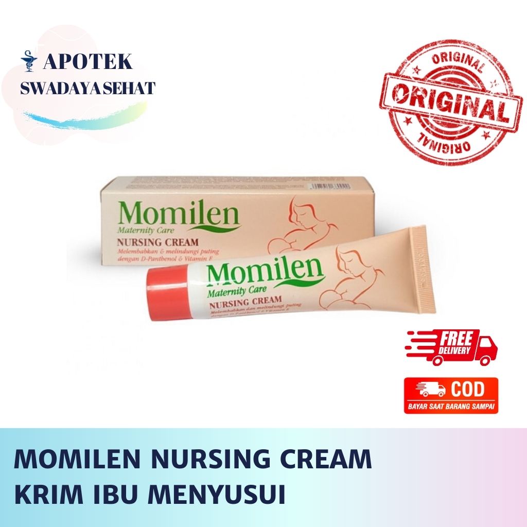 MOMILEN NURSING CREAM 15 Gram - Krim Merawat dan Melindungi Masa Menyusui Ibu - 5 Gram