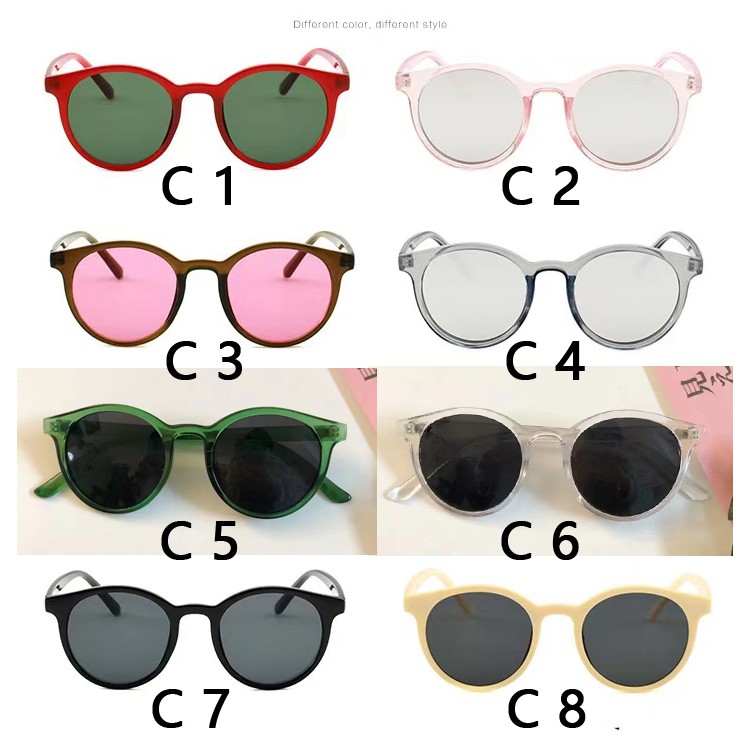 Kacamata Fashion Unisex Style Korea Aksesoris Fashion Frame Sunglasses Import