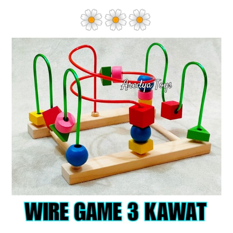 WIRE GAME 3 KAWAT NATURAL